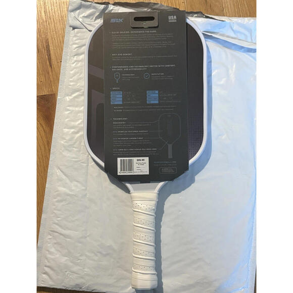 SLK Selkirk Pickleball Paddle - SLK Evo Power XL Hybrid Max Green 13MM - Picture 3 of 9